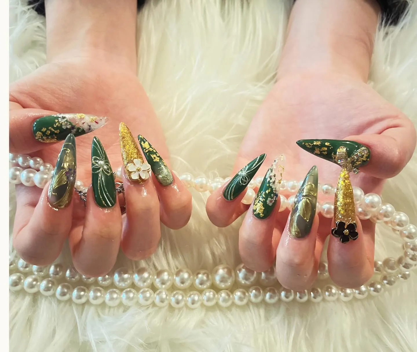 成人式ネイル💅✨