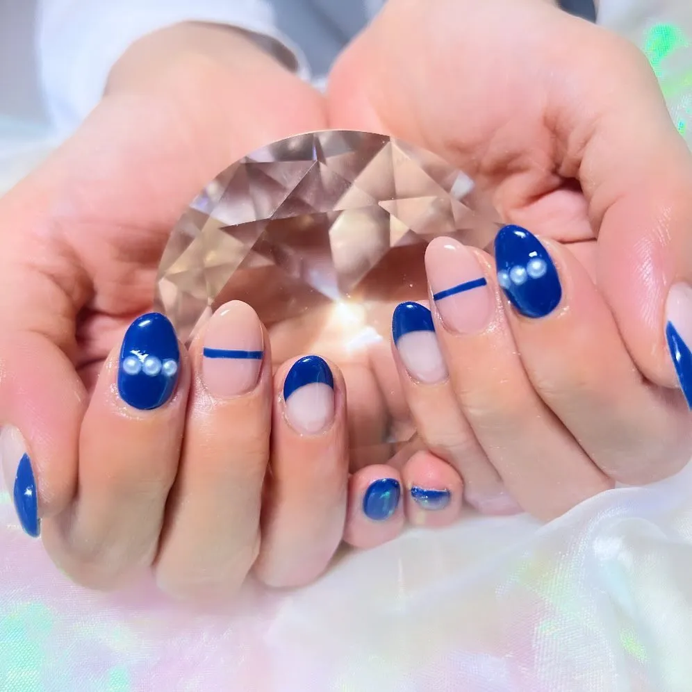 定額ネイル💅色変更可能💙💚